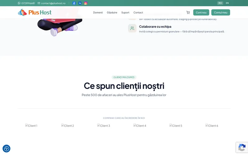 Plus Host screenshot