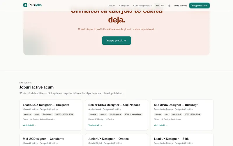 PlusJobs screenshot